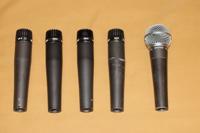 SHURE SM57:SM58
